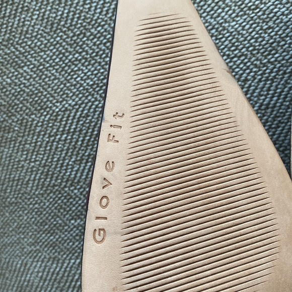 Antonio Melani Pointy Square Glove Fit Slip In Heel. Cranberry Red Leather.SZ 10 - Picture 8 of 16